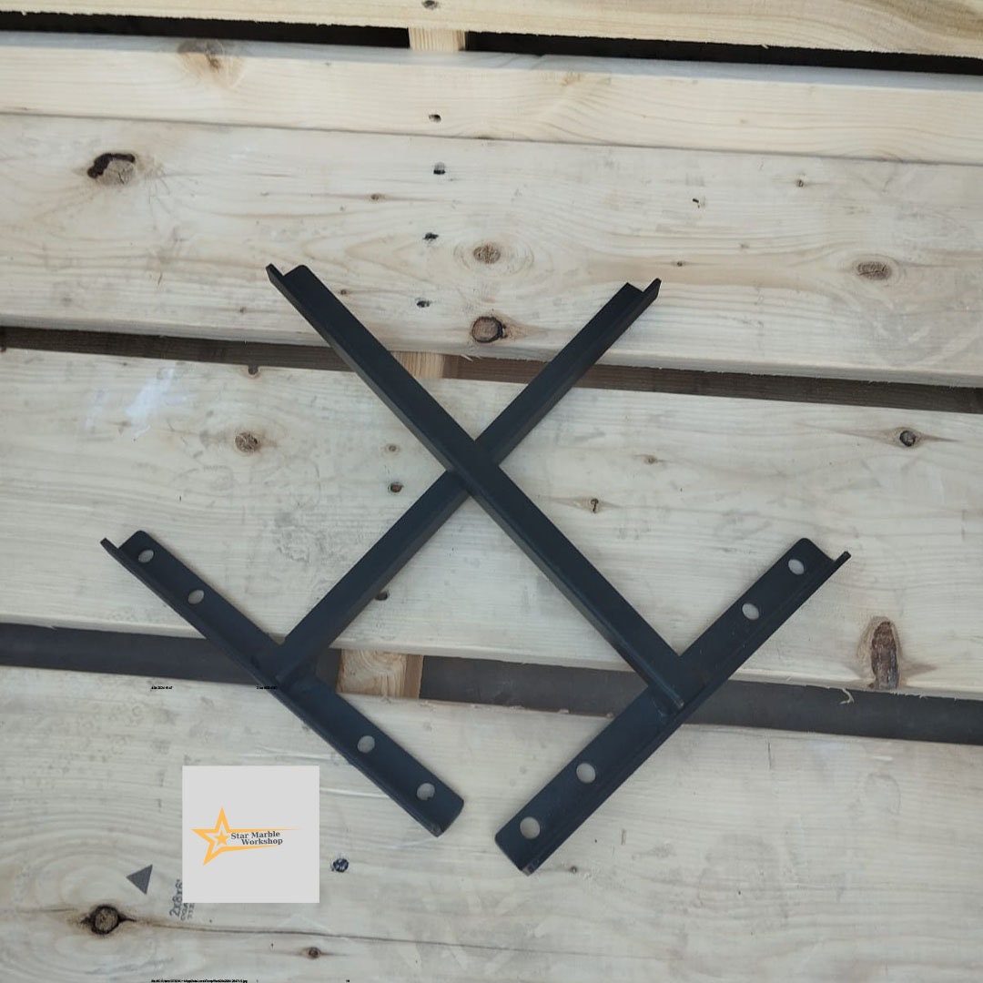 Ready To Ship Wall Mounted Sink Brackets - Steel Bracket - Wall Mounted Sink - Wall Hanger - Marble Sink Support - Metal Brackets
