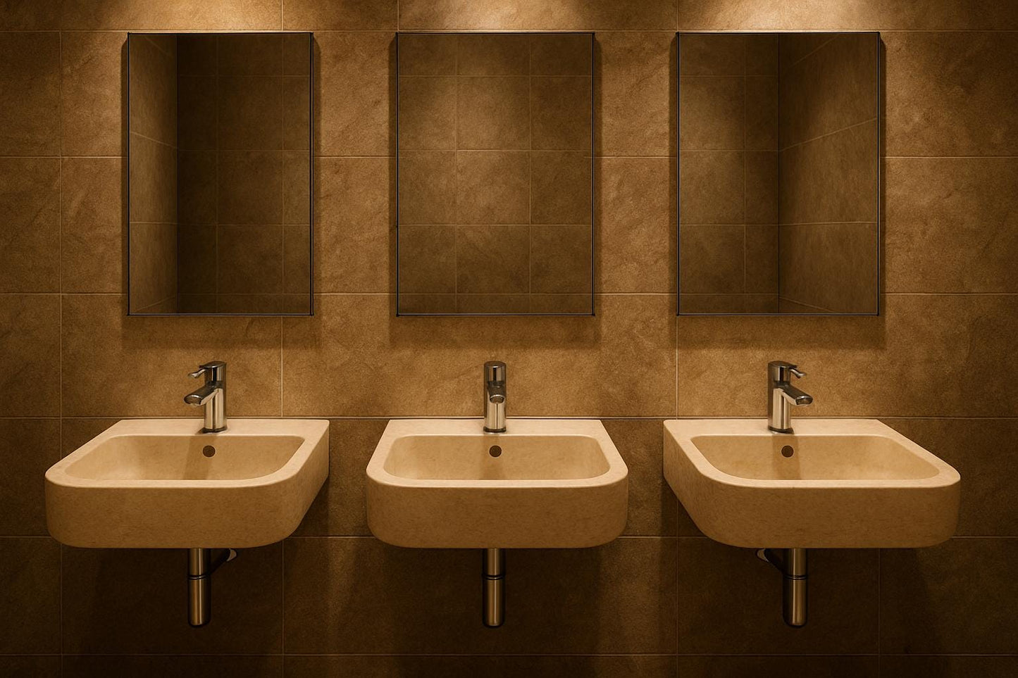 Wall Mounted Sink, Farmhouse Sink, Toilet Room Sink, Hand Carved Marble Sink, Natural Stone Sink, Classic Travertine Sink