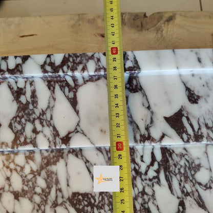 Calacatta Viola Marble Sink Wall Mounted Sink Farmhouse Sink Toilet Room Sink Calacatta Sink Hand Carved Marble Sink Marble Sink