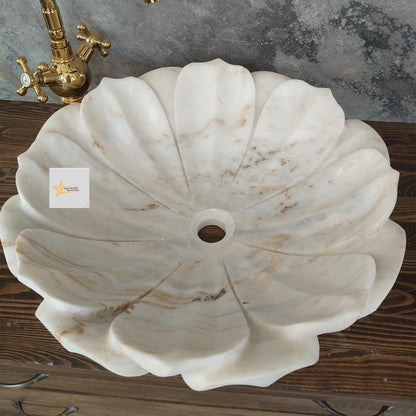 Ready to Ship Sink Counter Top Sink Marble Sink Sink Basin Stone Sink Handmade Sink Powder Room Sink Vessel Sink Bathroom Sink  Stone Sink