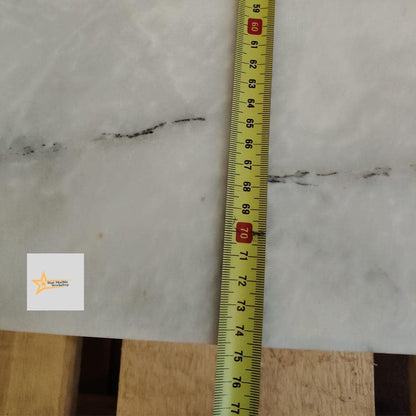 Ready to Ship Carrera White Marble Sink Wall Mounted Sink Farmhouse Sink Powder Room Sink Hand Carved Marble Sink