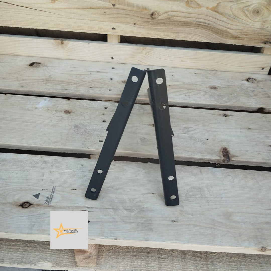 Ready To Ship Wall Mounted Sink Brackets - Steel Bracket - Wall Mounted Sink - Wall Hanger - Marble Sink Support - Metal Brackets