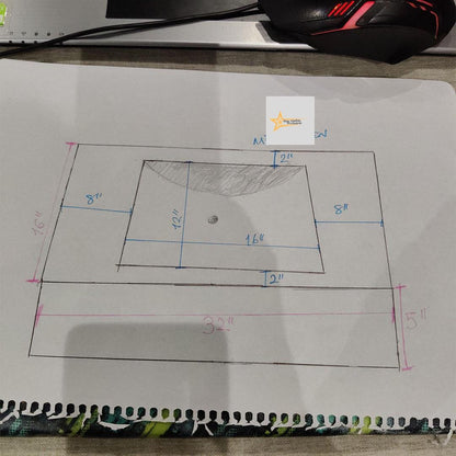 Calacatta Lilac Rectangular Sink, Wall Mounted Sink, Farmhouse Sink, Powder Room Sink, Calacatta Sink, Hand Carved Marble Sink, Sink