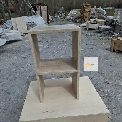 Travertine Coffee Table, Console, Coffee Table, Marble Table, Table, Home Design Marble Pedestal, Coffee Corner, Base