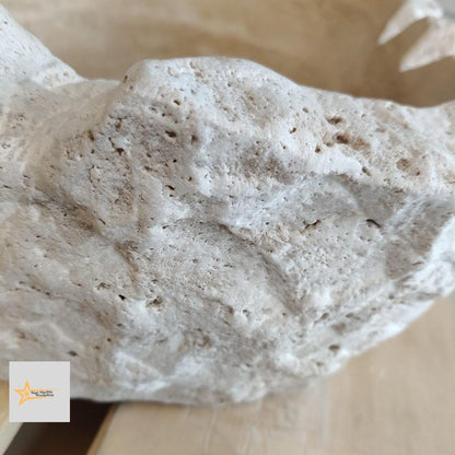 Ready to Ship Travertine Sink Farmhouse Sink Toilet Room Sink Hand Carved Marble Sink Bathroom Sink Natural Stone Sink Shapeless Sink